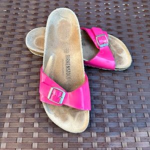 Birkenstock Madrid Hot Pink sz 38 or US 8